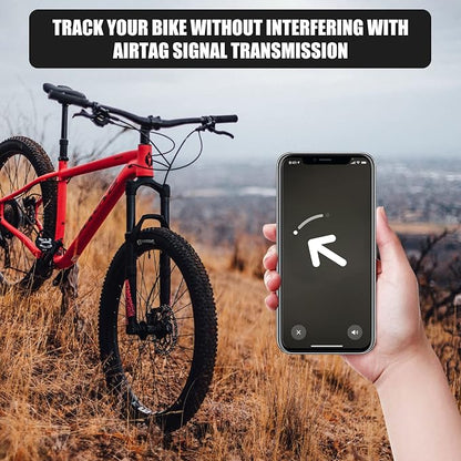Hidden Airtag Mount for Bike, GPS Tracker Under Seat Waterproof, Bicycle - Image 5