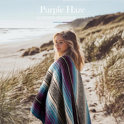 Hydration Nation Authentic Extra Large Mexican Blanket - Image 6