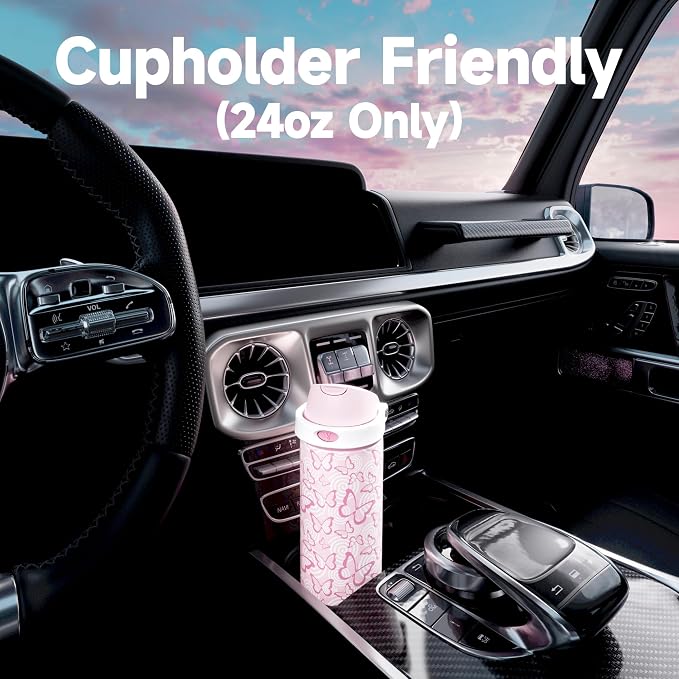 24 oz Insulated Water Bottle - Image 6