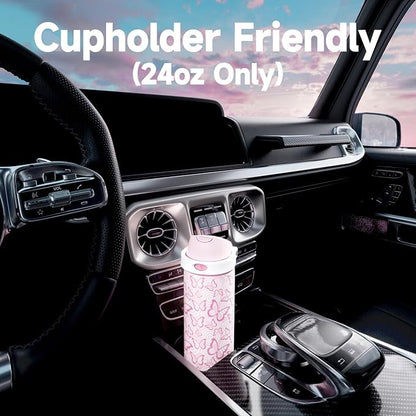 24 oz Insulated Water Bottle - Image 6