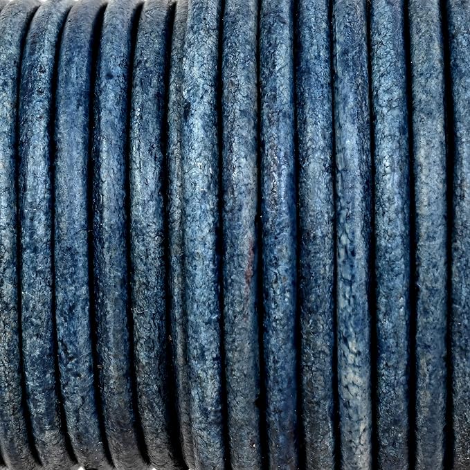 GENIQUE Real/Genuine Round Leather String Cord - Image 4