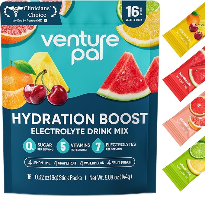 Venture Pal Sugar Free Electrolyte Powder Packets by VenturePal