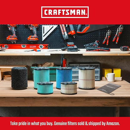 CRAFTSMAN CMXEVBE18590 9 Gallon 4.25 Peak HP Wet Dry Vac, Portable Shop Vacuum - Image 5
