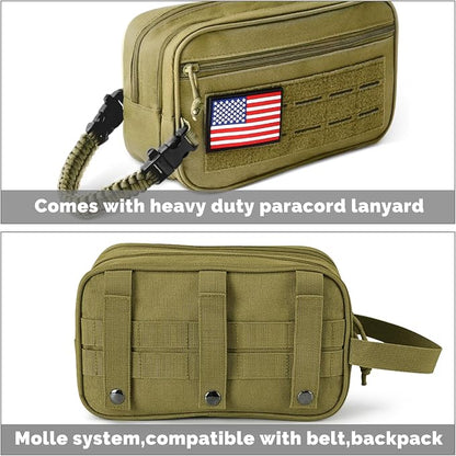 Toiletry Bag for Men Tactical Travel Dopp Kit - Image 3