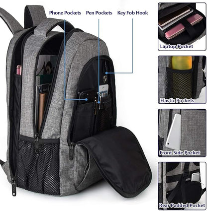 MATEIN 17 Inch Laptop Backpack, TSA Large Backpack - Image 6