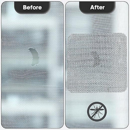 Secopad 28 Sheets Window Screen Patches Repair Kit, Strong Adhesive Fiberglass - Image 4