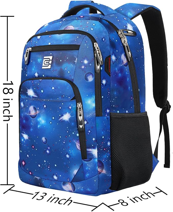 Volher Laptop Backpack, Business Travel Anti Theft Slim Durable Laptops Backpack - Image 3