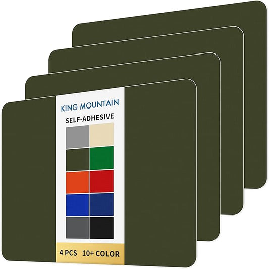 KING MOUNTAIN Self Adhesive Nylon Fabric Repair Patch, 9×11 Inches 4 Pcs by ForABetterHomeLife