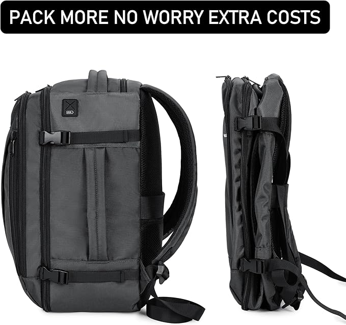 ECOHUB Travel Backpack 18x14x8 Spirit Airlines Personal Item Bag Carry On - Image 6