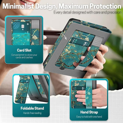 TNP Stand Case with Strap for Kindle Paperwhite 12th Gen 2024 / Kindle - Image 3