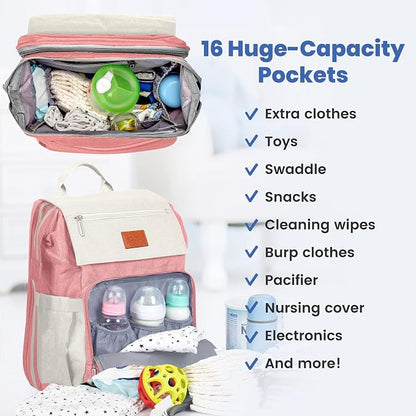 PILLANI Baby Diaper Bag Backpack - Image 2