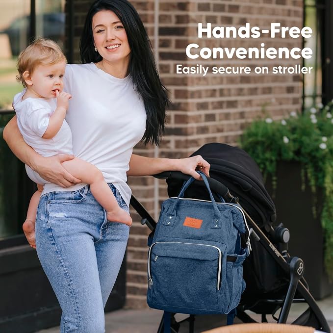 KeaBabies Baby Diaper Bag Backpack - Image 6