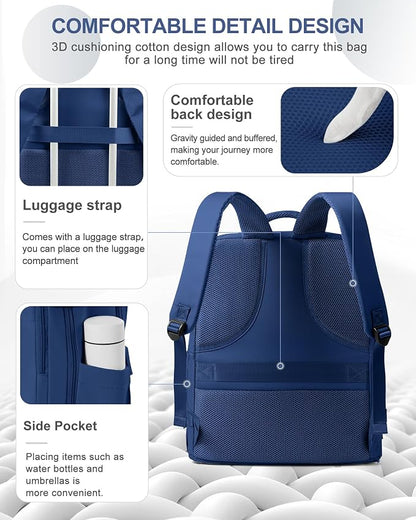 coowoz Travel Backpack for Women Man Carry On Backpack Mochila de Viaje - Image 3