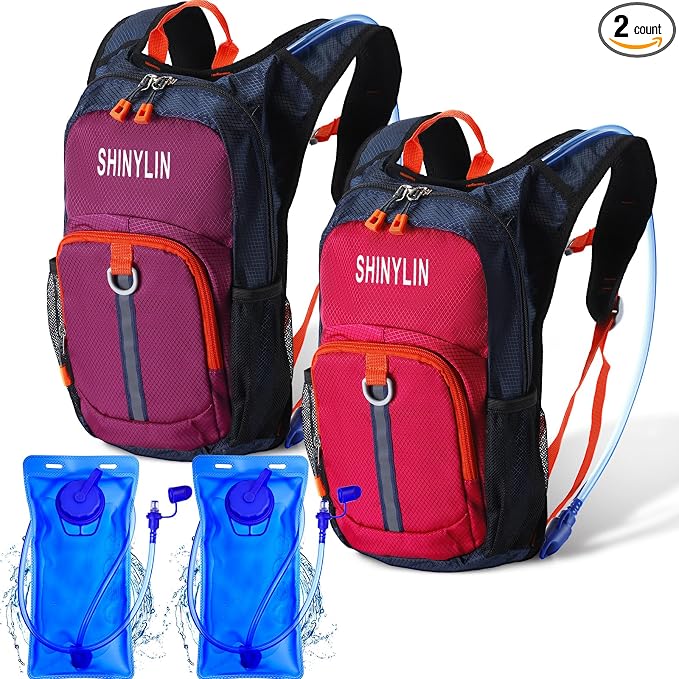 Shinylin 2 Pcs Kids Hydration Backpack by Shinylin