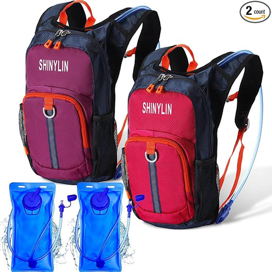Shinylin 2 Pcs Kids Hydration Backpack by Shinylin