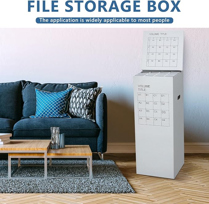 PerKoop 2 Pack Blueprint Holder Storage Organizer - Image 6