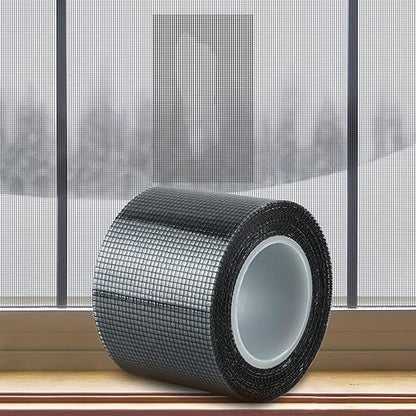 SANKEMU Window Screen Repair Kit 2 in X 16.5FT 3-Layer Strong Adhesive & - Image 6