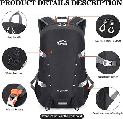 BAGPARKK Hiking Backpack, Large 35L Travel Backpacks - Image 5