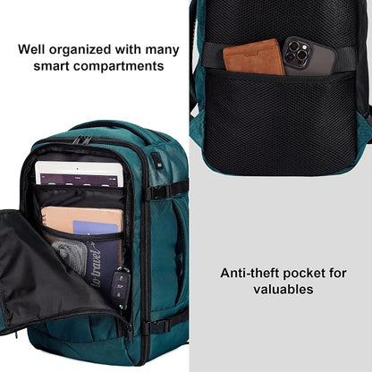 ECOHUB Travel Backpack 18x14x8 Spirit Airlines Personal Item Bag Carry On - Image 5