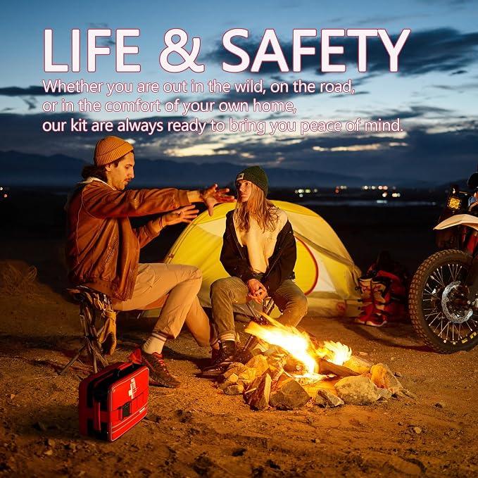Advanced First Aid Kit, Comprehensive Trauma First Aid Kits - Image 8