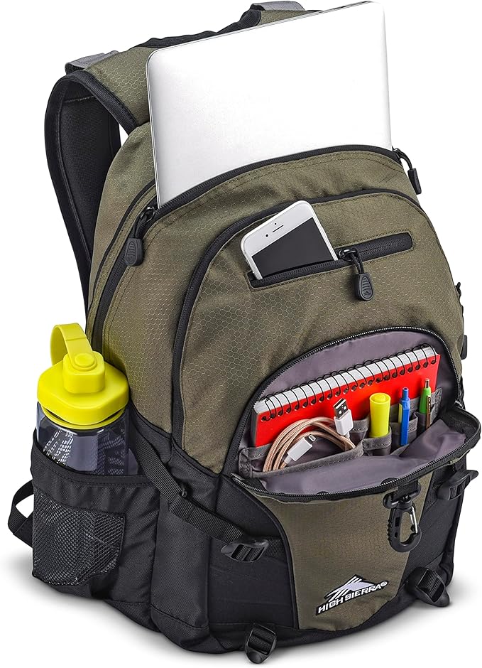 High Sierra Loop-Backpack, or Work Bookbag - Image 6