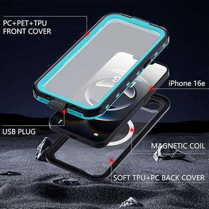 AICase for iPhone 17e/iPhone 16e Case Waterproof - Image 5