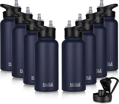 HASLE OUTFITTERS 32 oz Insulated Water Bottle Stainless Steel Double Walled by HASLEOUTFITTERS