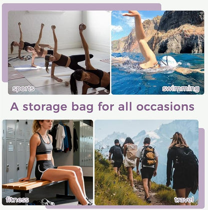 Travel Laundry Bag Ultralight Waterproof Washable Wet Dry Bag - Image 5