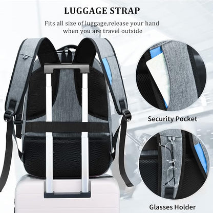 DUSLANG Travel Work Laptop Backpack - Image 6