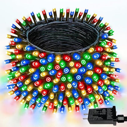 Upgraded 99FT 300 LED Multicolor Christmas String Lights Outdoor & Indoor by PRODUCTS