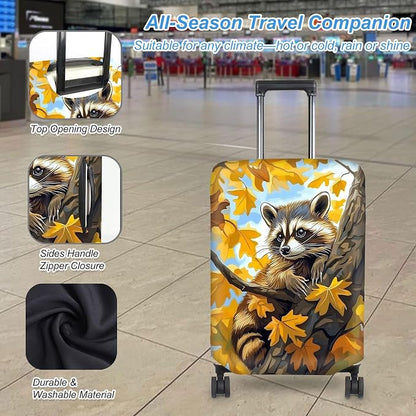 Luggage Cover Protector for 30-32 Inch Suitcases, TSA Approved Elastic Travel - Image 3