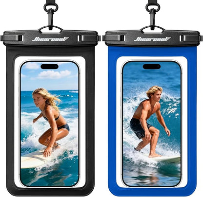 Hiearcool Waterproof Phone Pouch, Universal Waterproof Phone Case Dry Bag by Hiearcool