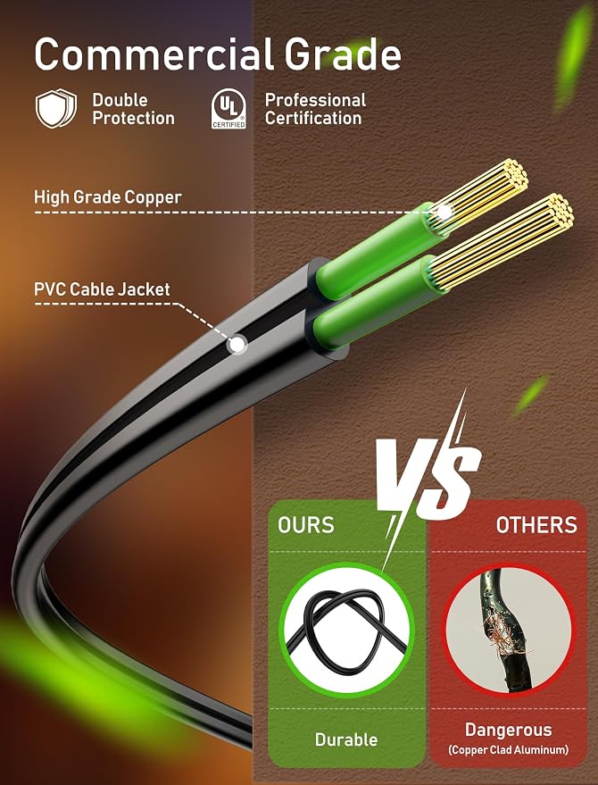 Brightown Outdoor String Lights, 80FT 40+2 G40 Bulbs Shatterproof Patio Lights - Image 4