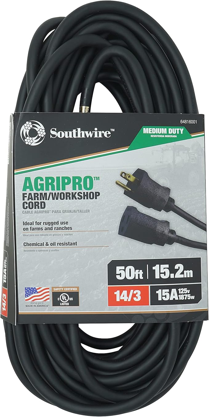Southwire AgriPro Medium Duty Extension Cord by Southwire