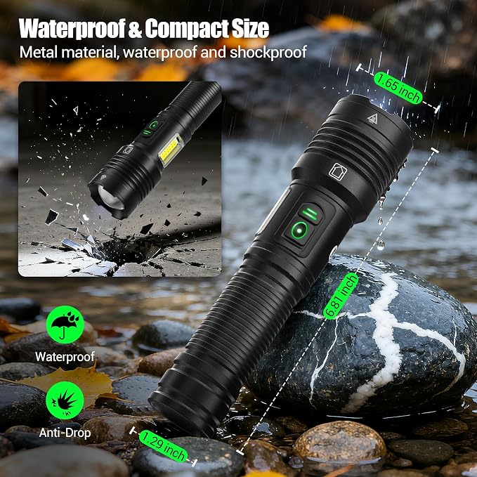 Rechargeable Flashlights High Lumens 100000 - Image 6