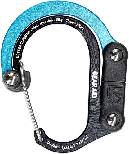 GEAR AID HEROCLIP Carabiner Gear Clip and Hook, - Image 2