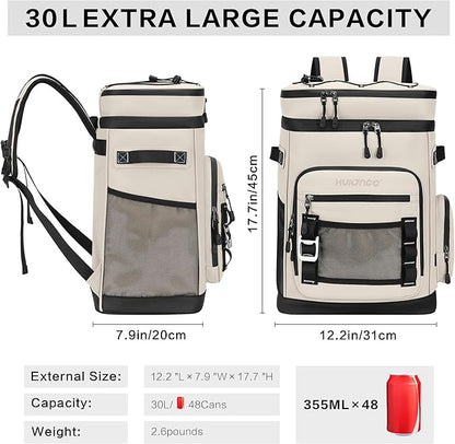 Hulongo Large Waterproof Insulated Cooler Backpack - Image 2