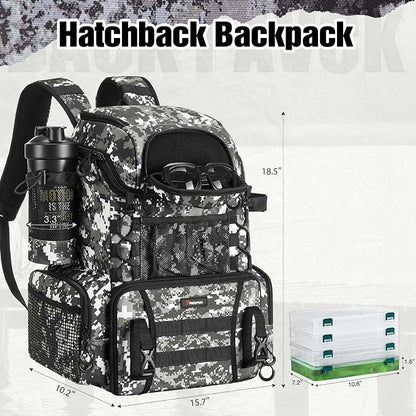 Piscifun Fishing Tackle Backpack - Image 2