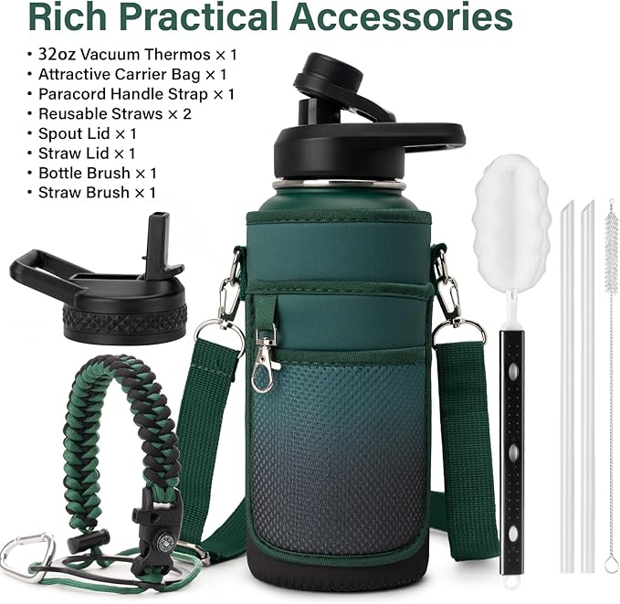 DYSANKY Insulated Water Bottle | Thickened Stainless Steel Vacuum Metal | - Image 2