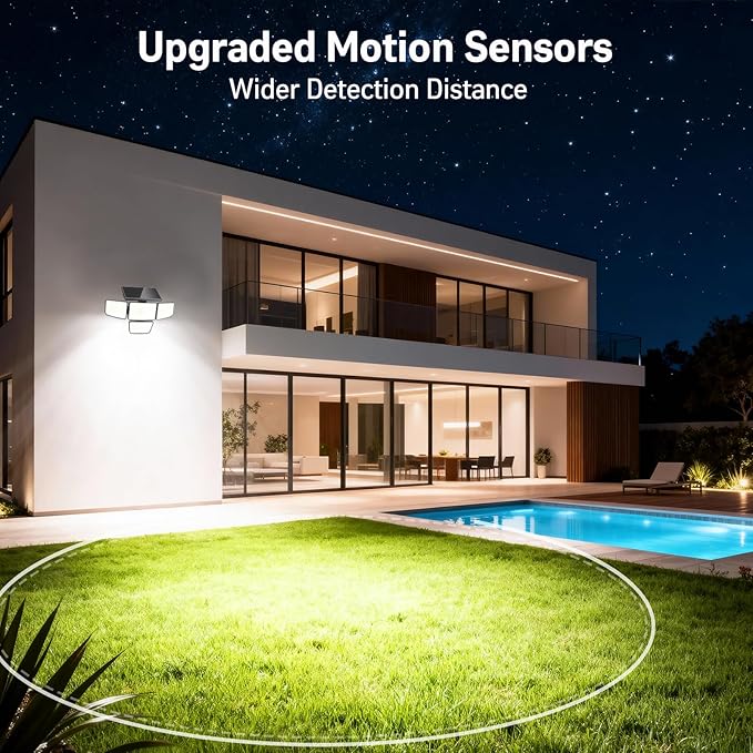 Adewalk 3000LM Solar Outdoor Lights - Image 2