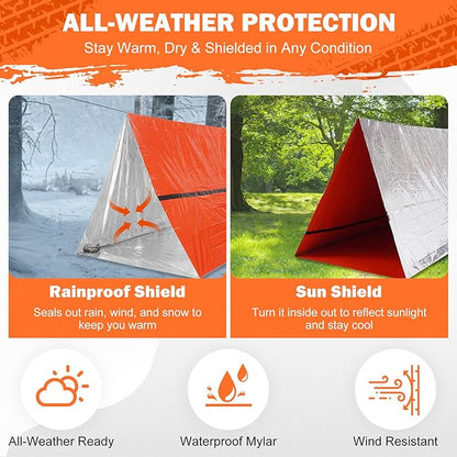 Emergency Survival Tent Life Shelter - Image 8