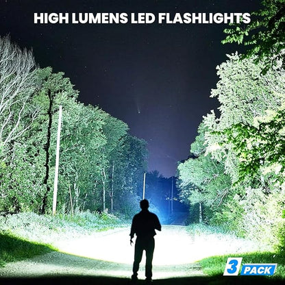 Rechargeable Flashlights 3 Pack - Image 2