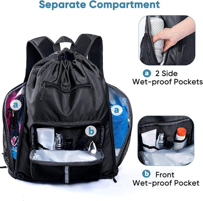 Large Beach Backpack Waterproof Sandproof - Image 4