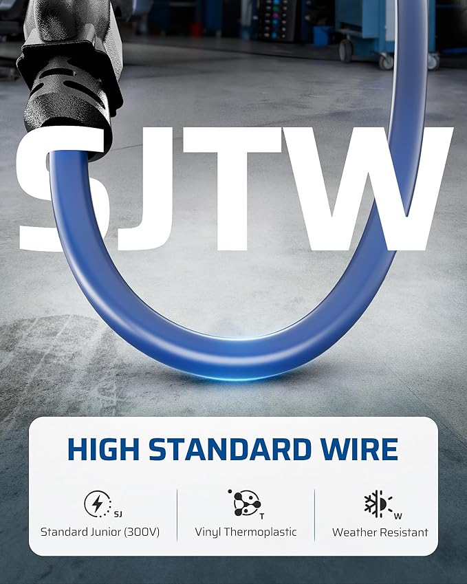 DEWENWILS 30FT Retractable Extension Cord Reel, Ceiling/Wall Mount 16/3 SJTW - Image 3