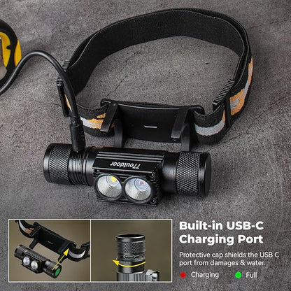77outdoor LED Rechargeable Red Headlamp, H25LR / D25LR Powerful Lightweight - Image 4