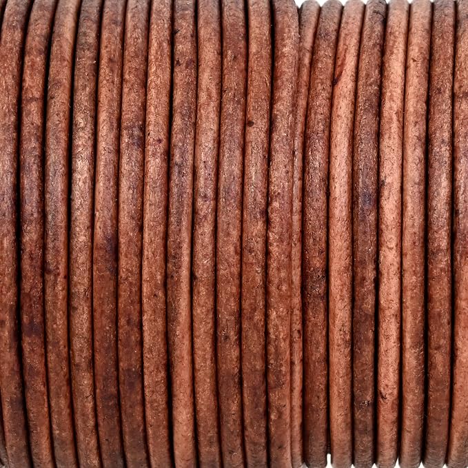 GENIQUE Real/Genuine Round Leather String Cord - Image 3