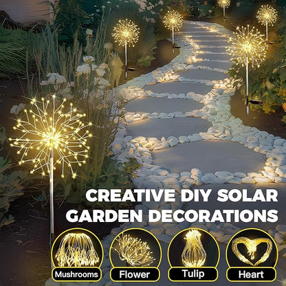 suddus Solar Garden Lights Outdoor Waterproof Decorative, Solar Fairy Lights - Image 4