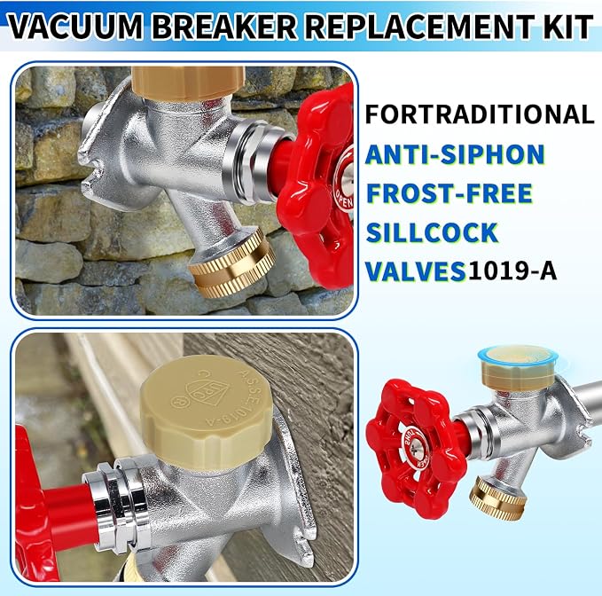 Boltigen Vacuum Breaker Repair Kit, Frost Free Outdoor Faucet ASSE 1019-A - Image 5