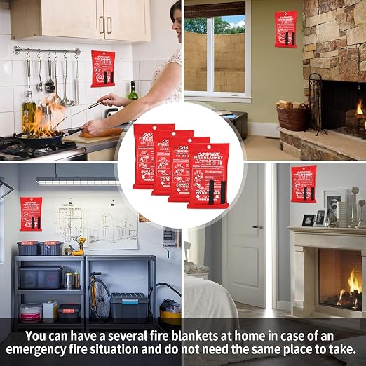 COSHNIBI Emergency Fire Blanket - Image 6