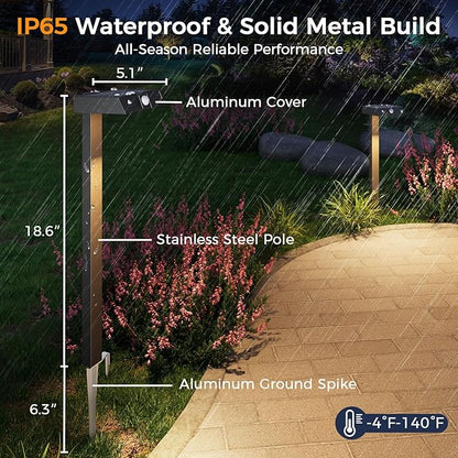 XMCOSY+ Solar Pathway Lights - Image 4